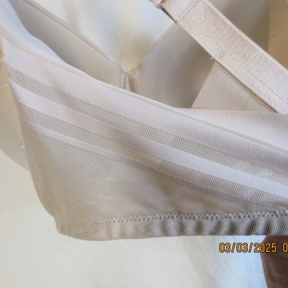 FELINA UNIQUE CROSS IN BACK BEIGE BRA SIZE 38DDD - Picture 10 of 10